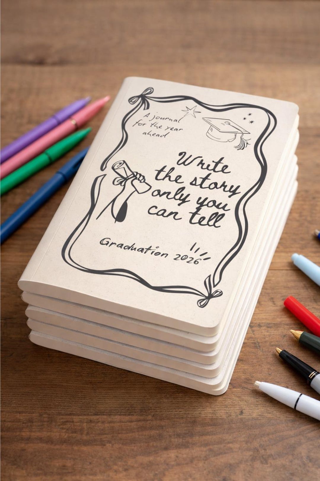 College Graduation Journal | Graduation Party Activity for Friends ...