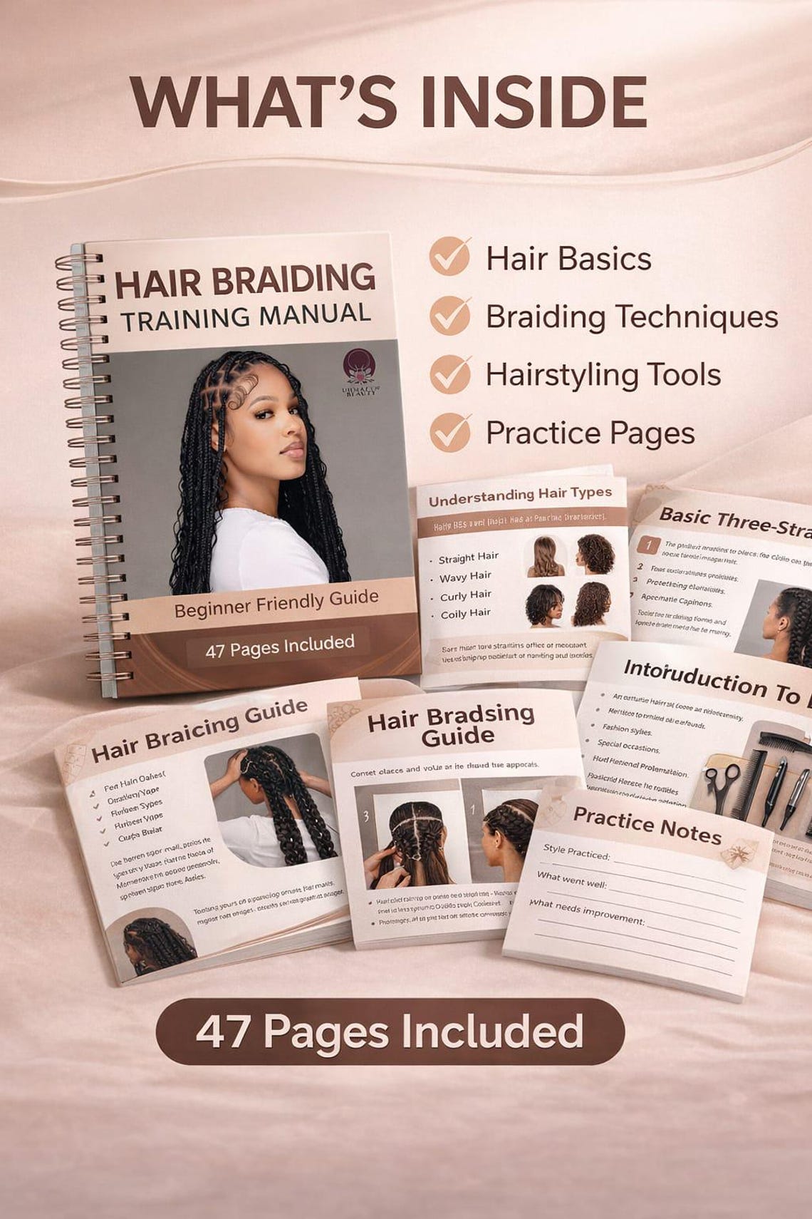 Hair Braiding Guide for Beginners | Braiding Training Manual ...