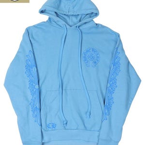 Unisex Miami Horseshoe Blue Cross Pullover Cozy Hoodie