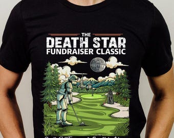 Death Star Stormtrooper Golf Shirt, Funny Golf Gamer Golf Shirt, Golf Fans Shirt, Stormtrooper Shirt, Funny Golf Shirt, Golfing Retro Shirt