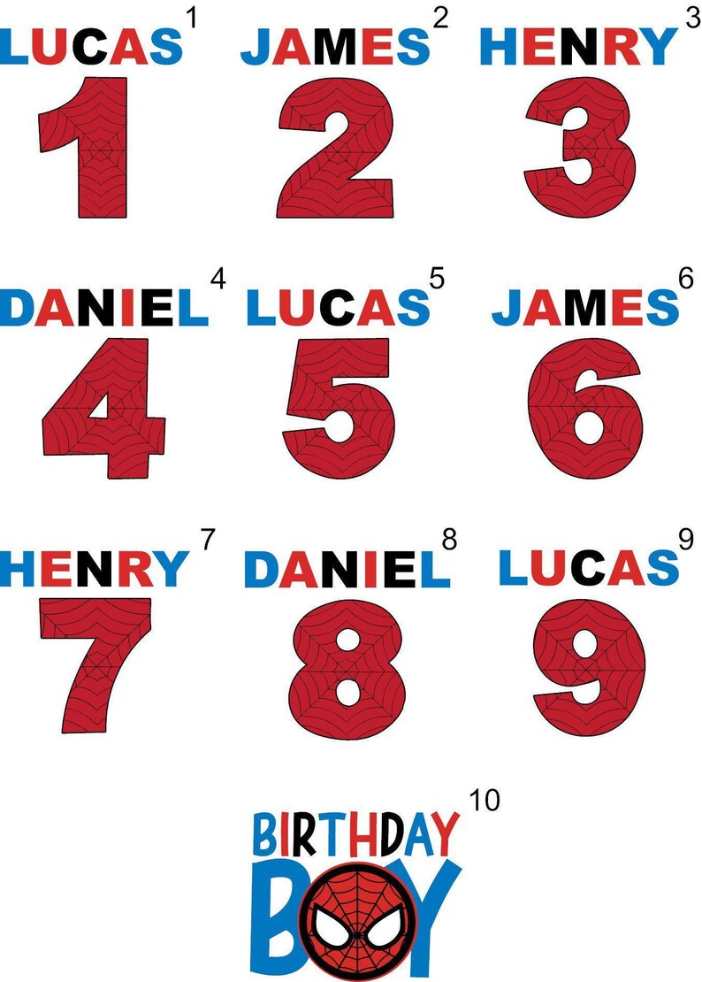 Spidey Birthday Sweatshirt, Custom Name Age, Video Game Theme Party Hoodie image 4