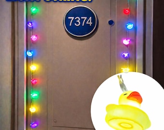 LEDダックキャビンドアライト – マルチカラー電池式ストリングデコレーション