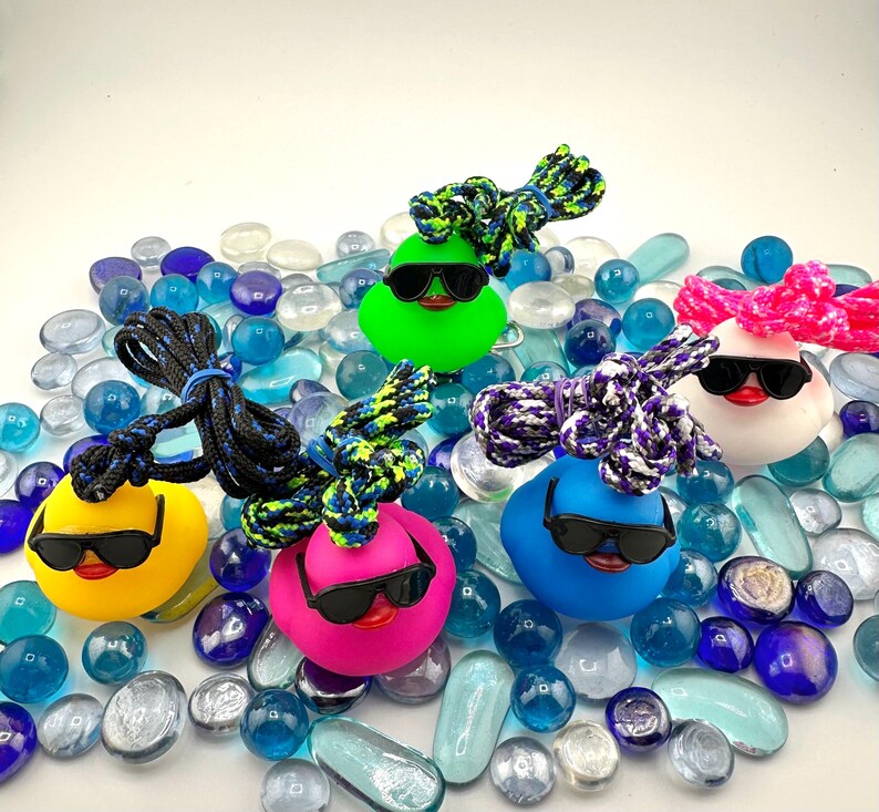 10 Pack LED Light up Duck Lanyards, Cruise Duck Exchange Game Accessory ...
