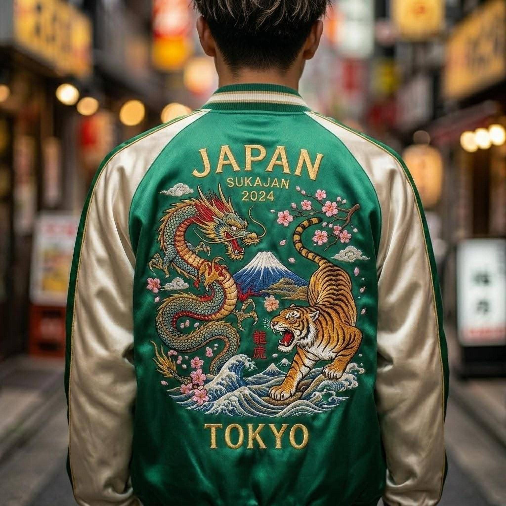 Sukajan Dragon - Etsy