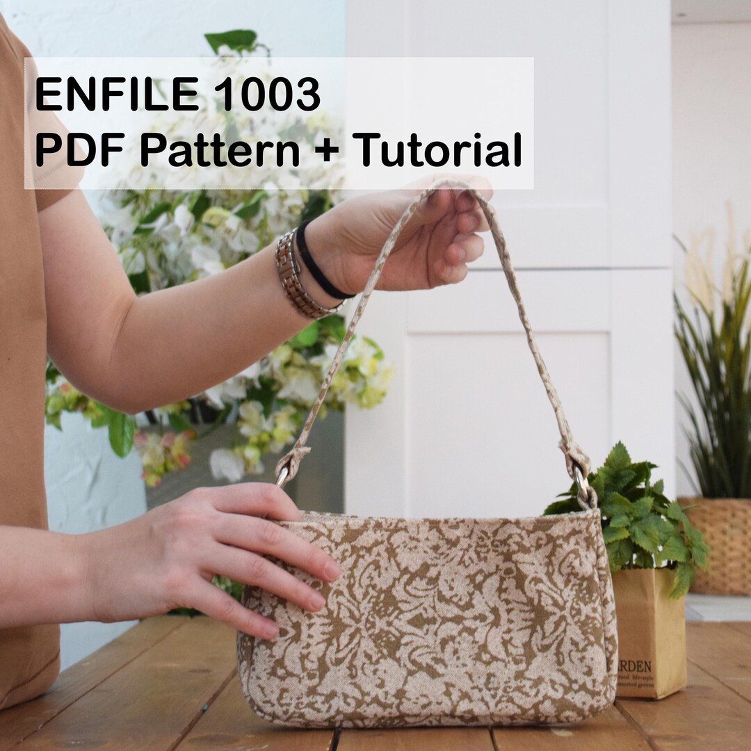 Baguette Bag Pattern 1003 (PDF + Tutorial) - Etsy