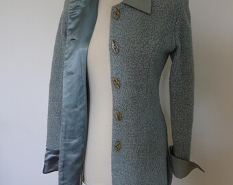 Vintage blaugraue Jacke