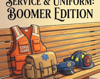 Memory Care Coloring Book: First Responders, Dementia Activity (Digital PDF)