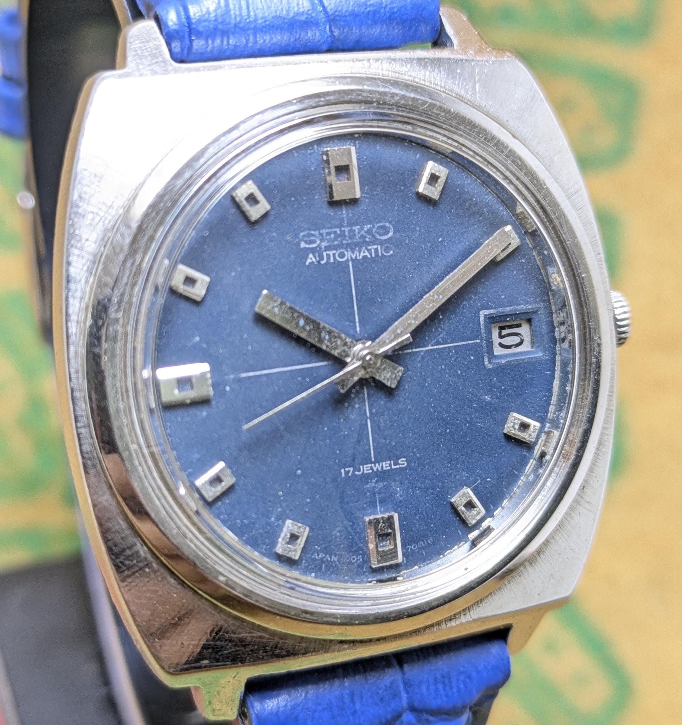Reloj seiko 7005 - Etsy 日本