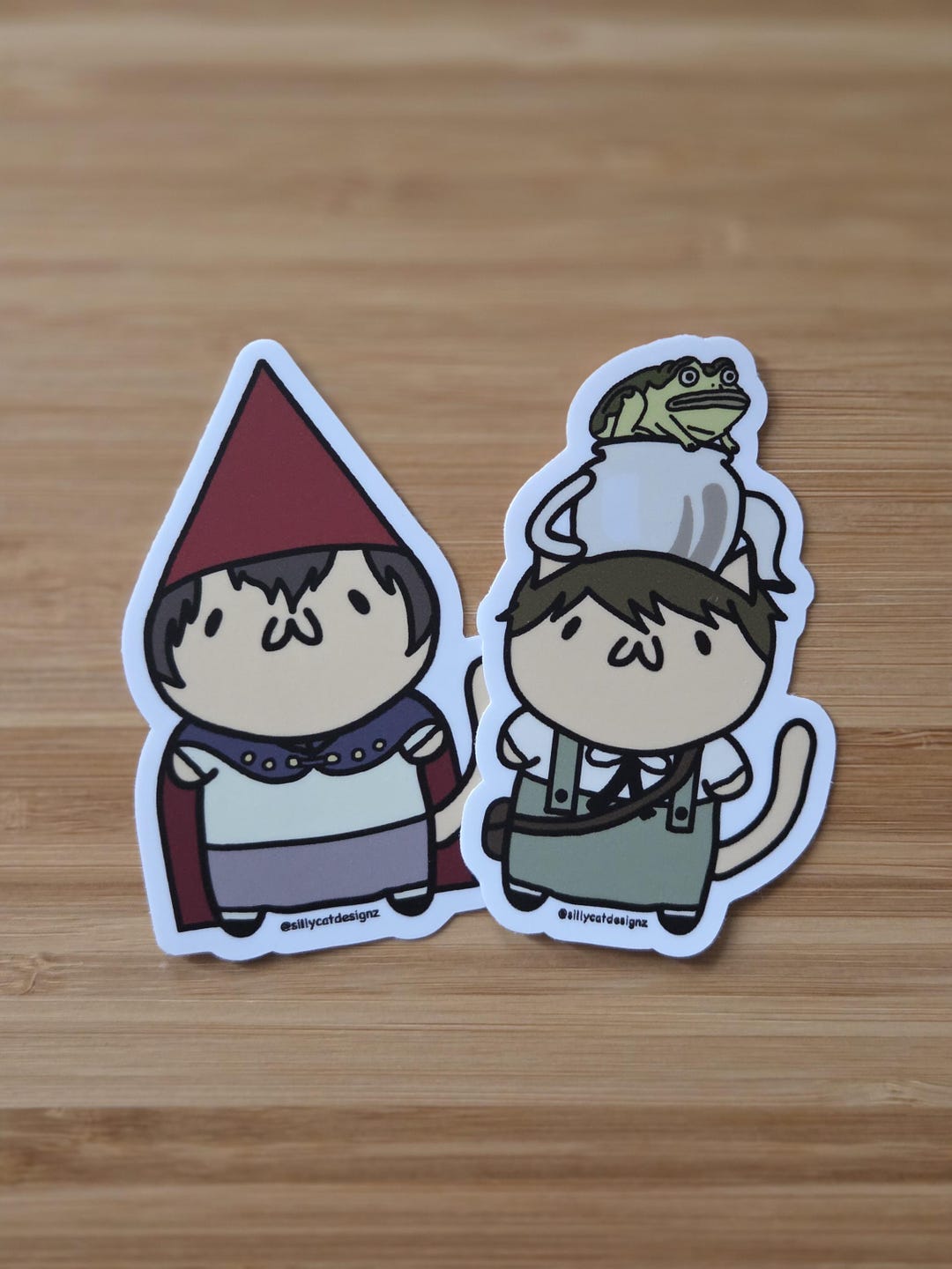 Greg Sticker Over the Garden Wall Greg and Wirt Cat Stickers - Etsy
