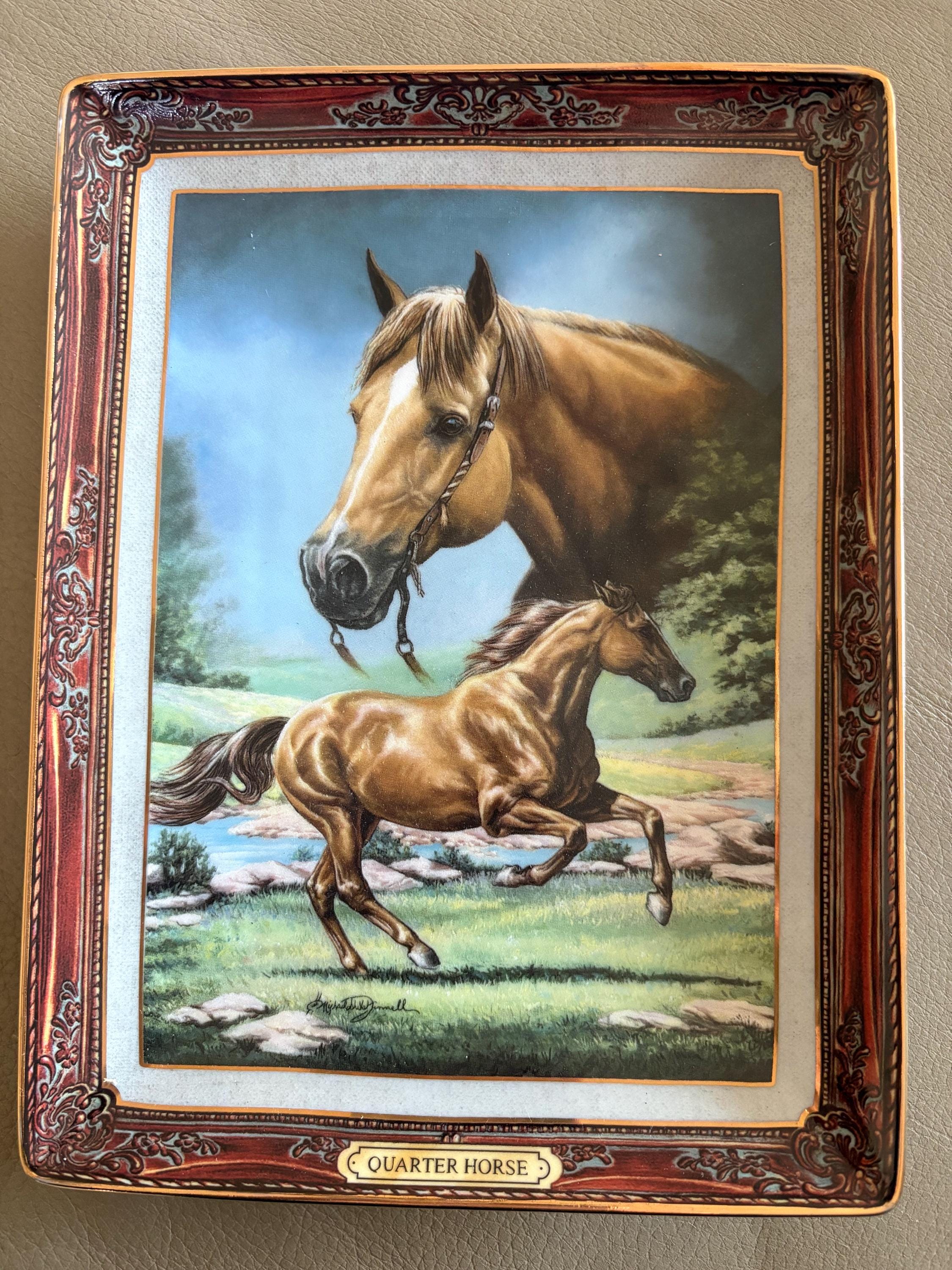 Franklin mint porcelain horses - Etsy 日本