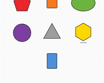 マッチングゲーム（印刷可能）｜幼児の微細運動能力｜図形認識アクティビティ｜切り取り＆マッチング｜家庭学習｜未就学児向け