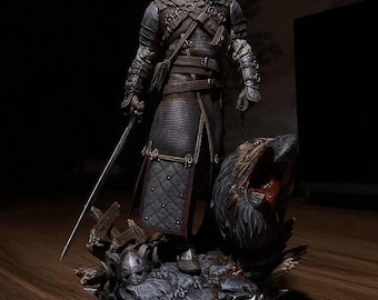 Geralt of Rivia-beeldje 25 cm