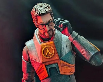 Figura de Gordon Freeman de Half-Life, 25 cm