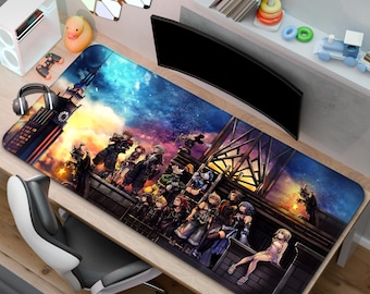 Kingdom Hearts Mouse Pad | Sora Desk Mat | A Gift for Gamers
