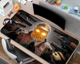 Rust Game Mouse Pad | Gaming Desk Mat | A Gift for Gamers