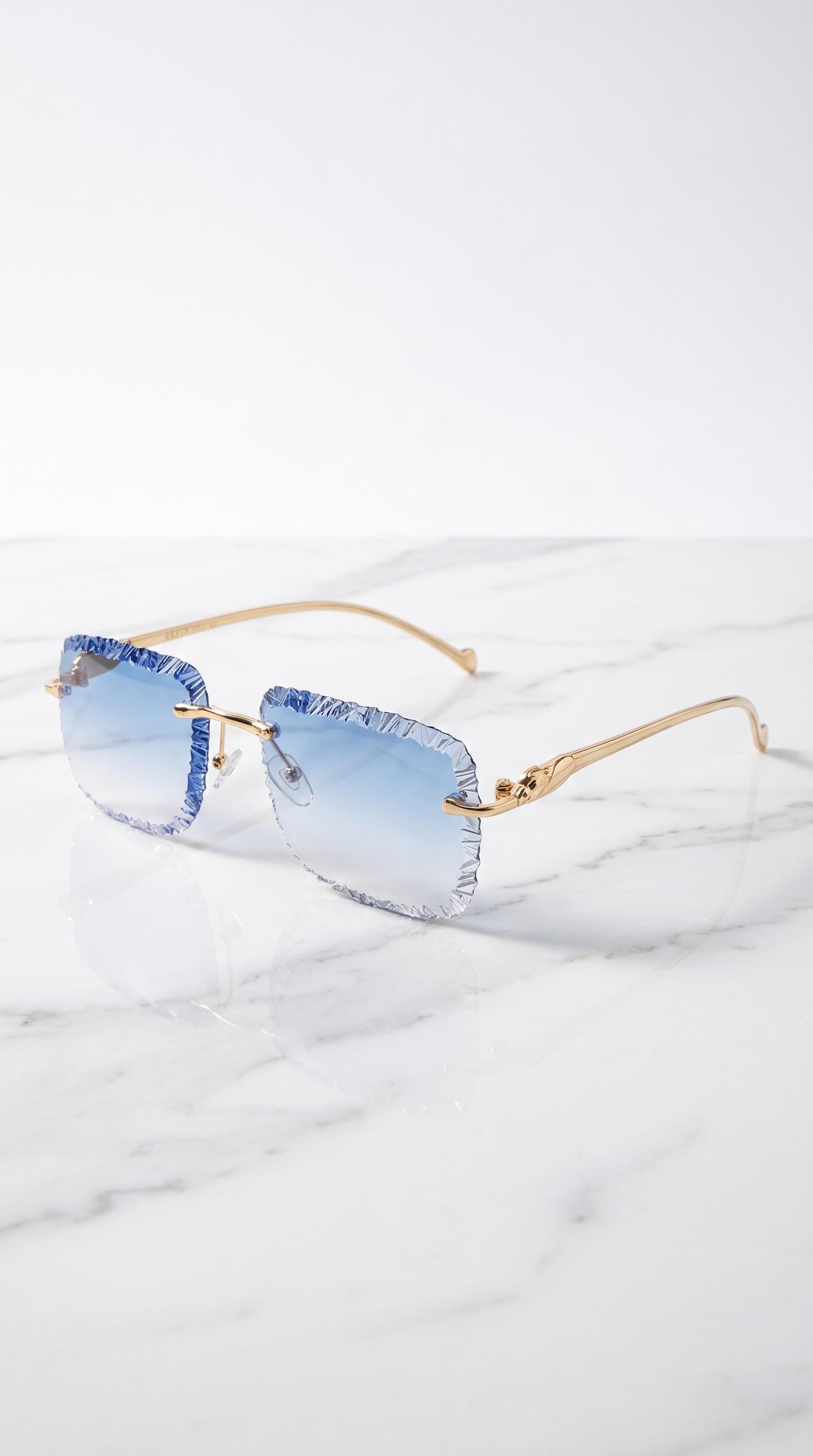 Chanel rimless sunglasses - Etsy 日本