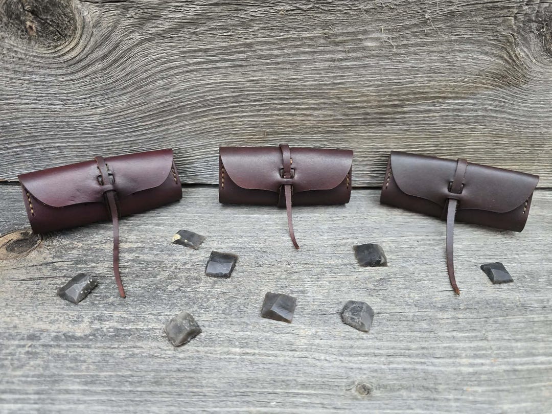 Flint Wallet Pattern Leather Muzzleloader Flint Wallet - Etsy