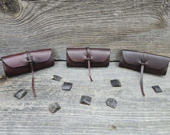 Leather Muzzleloader Flint Wallet