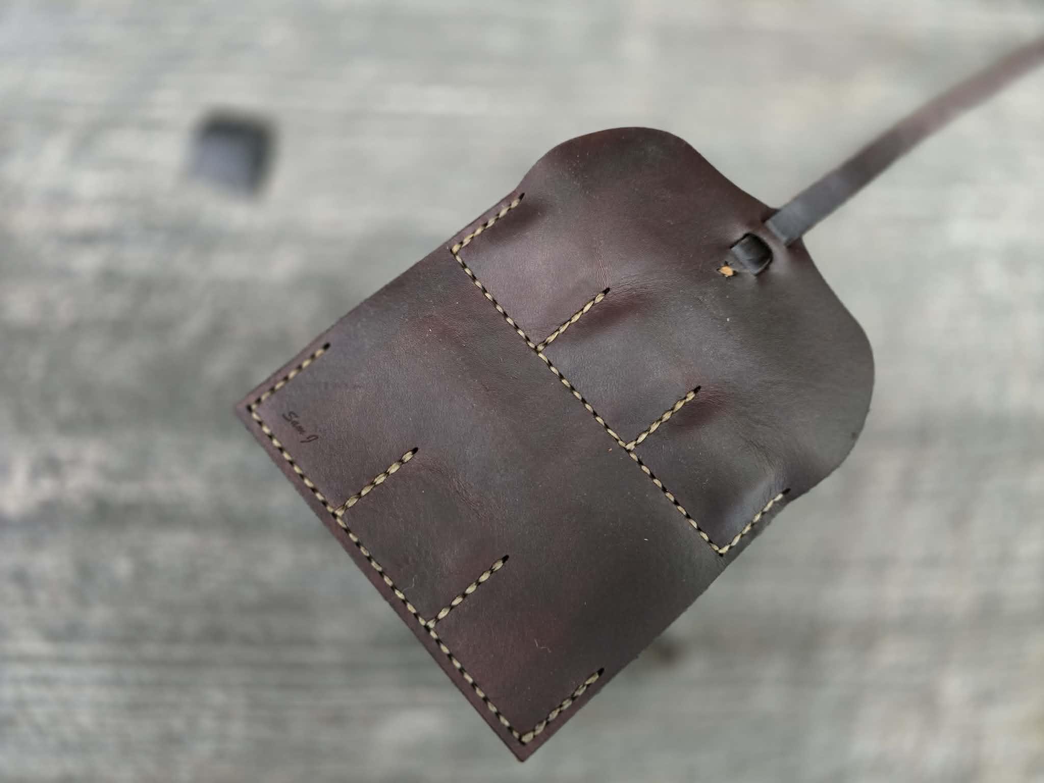 Flint Wallet Pattern Leather Muzzleloader Flint Wallet - Etsy