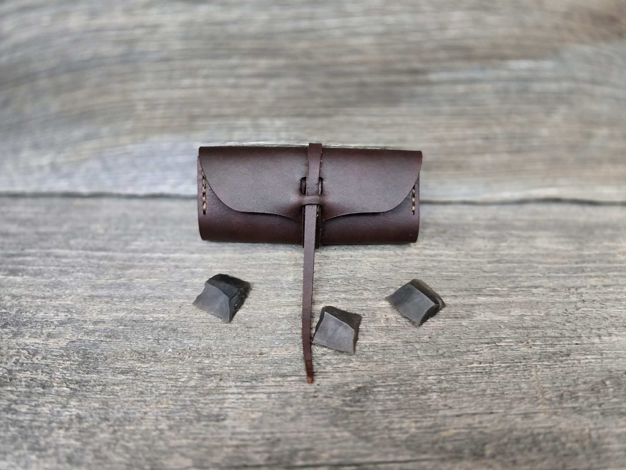 Flint Wallet Pattern Leather Muzzleloader Flint Wallet - Etsy