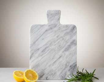 Tabla de cortar de mármol natural hecha a mano