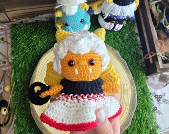 Ogre Witch Crochet Plush | Romanian Folklore Goblincore Decor