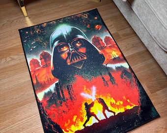 Star Wars Darth Vader-tapijt - antislipmat kristalfluweel 21 x 31 inch