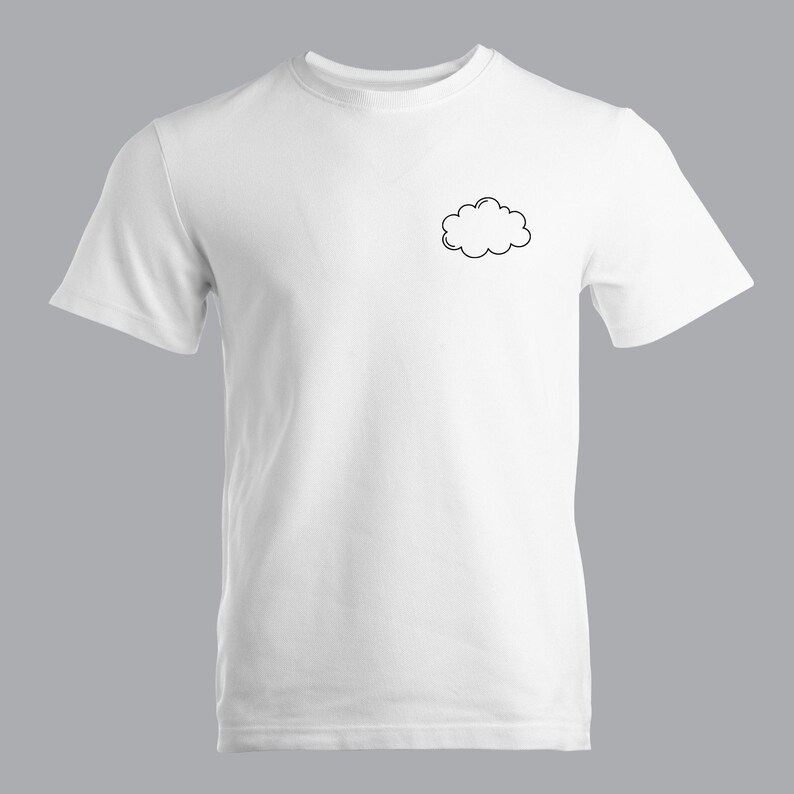 Cloud Outline SVG Bundle, Weather Clip Art, Cricut Cut Files (digital ...