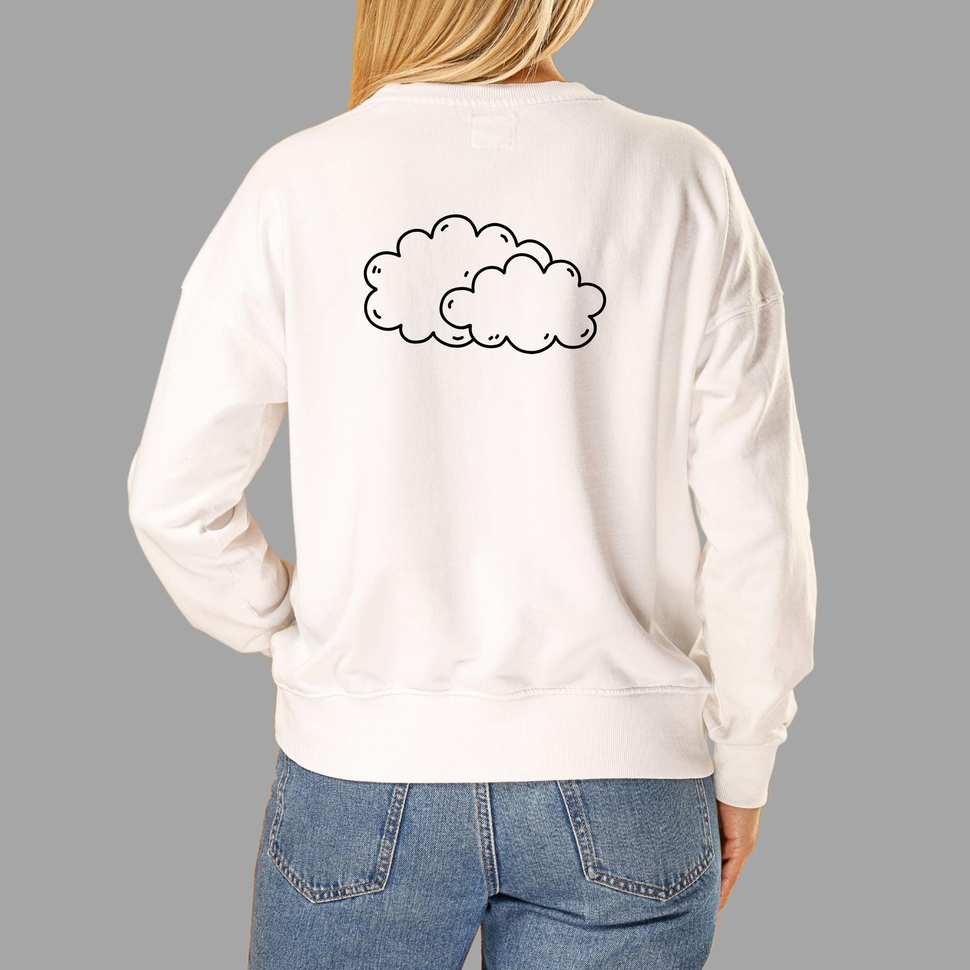 Cloud Outline SVG Bundle, Weather Clip Art, Cricut Cut Files (digital ...