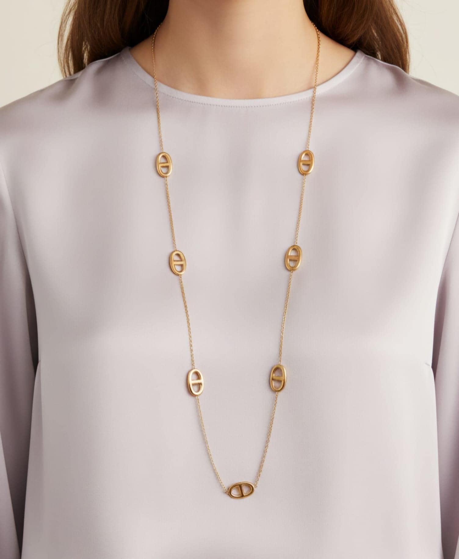 ORSA JEWELS Collana autentica a catena con pepa in oro 14 carati con pendente di perle d'acqua dolce naturali da 11 mm per gioielli fatti a mano da donna GPN36  36