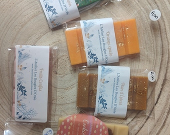 Pastillas de cera perfumada