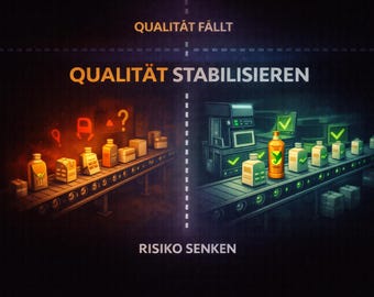 System för övervakning och analys av produktkvalitet för risk och stabil prestanda