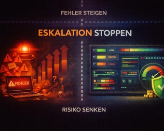 Feleskaleringssystem för att kontrollera risk, frekvens och allvarlighetsgrad
