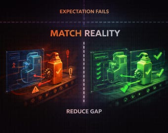 Specifikation kontra verklighetsanalyssystem för risk- och avvikelsekontroll
