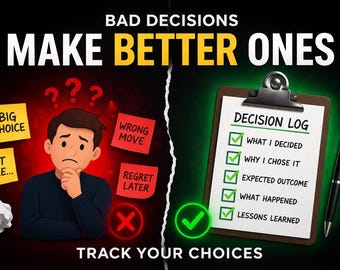 Beslutsloggsystem för att spåra beslut och förbättra framtida val