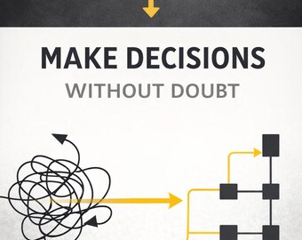 Sluta övertänka fatta tydliga beslut utan tvekan beslutshjälp mental klarhet PDF