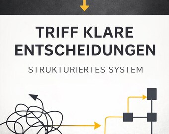 Sluta övertänka, fatta tydliga beslut utan tvivel, beslutsstöd, mental klarhet (PDF)