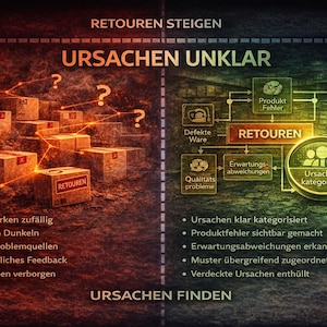 Returns tracking and root cause analysis system for product defects and deviations from expectations.