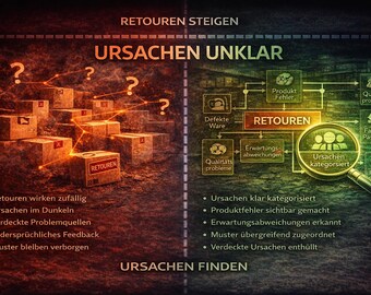 System för returspårning och rotorsaksanalys för produktfel och avvikelser från förväntningar.