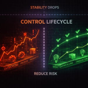 Product Lifecycle Stability System for Risk and Performance Control