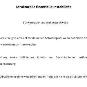 Finanzielle Wirkungsanalyse – Schweregradklassifikation, Trendbewertung und Interventionslogik