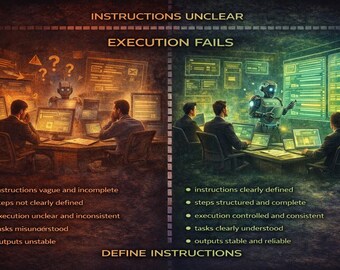 Precisionsanalyssystem för snabba instruktioner för tydlighet, utförandekontroll och riskreducering