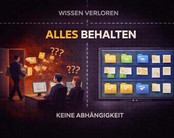 Kunskapssystem för att säkra information och minska beroende