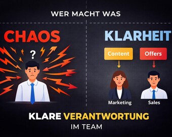 Vem ansvarar för vad? Tydligt system för uppgiftsfördelning för team.