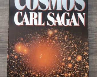 1e editie Cosmos van Carl Sagan Random House 1980 hardcover stofomslag, veg
