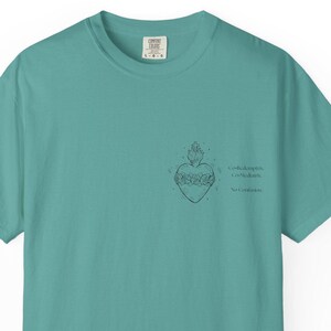 -shirt Titles of Mary co-rédemptrice co-médiatrice | Vertus de la Bienheureuse Vierge Marie