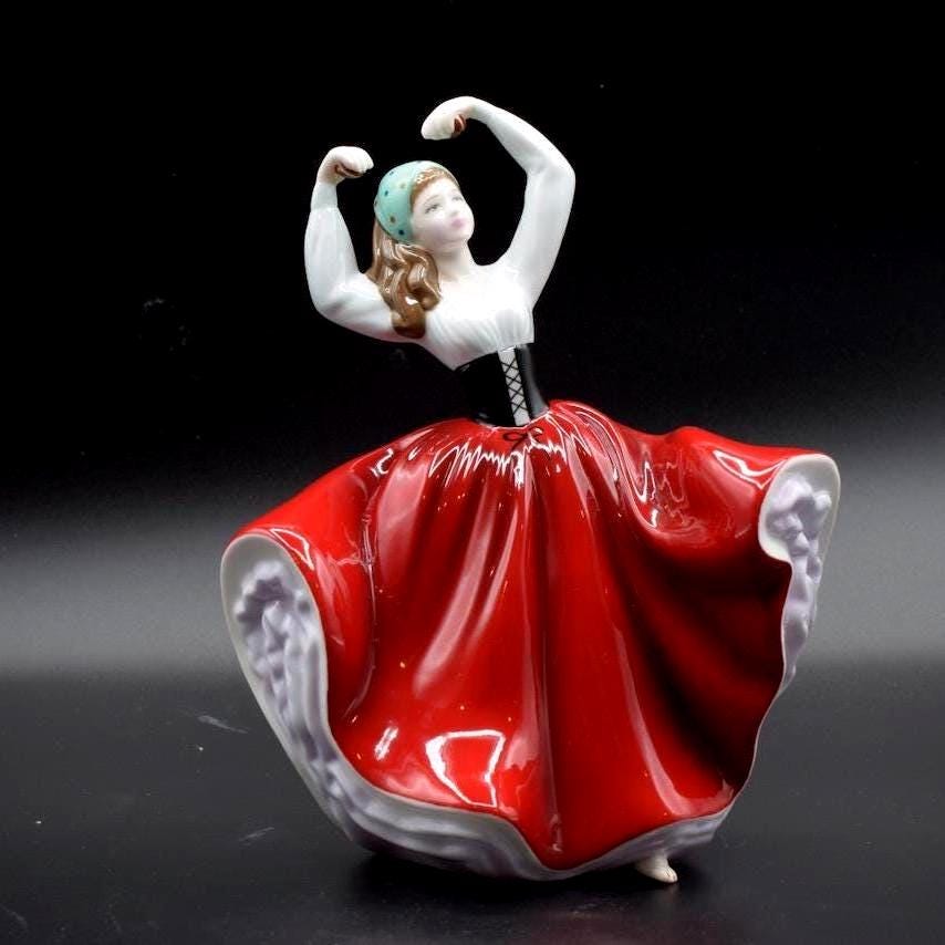 Royal Doulton Lady Red Dress - Etsy