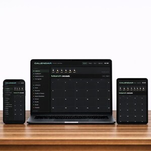 Geavanceerde agenda | Interactief dashboard voor taken en gebeurtenissen | Productiviteitsplanner | Privé offline agenda