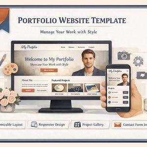 Luxury Portfolio Website Builder | Drag & Drop Page Creator | Simple Resume Design Hub
