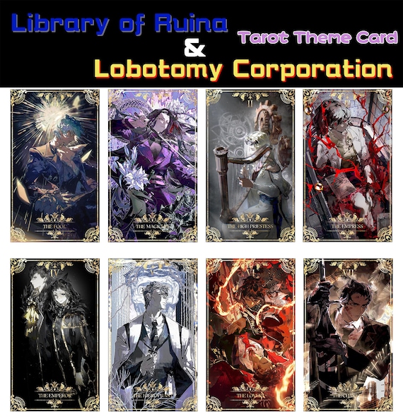 Tarot Theme Cards | Blind Pack | Library of Ruina & Lobotomy